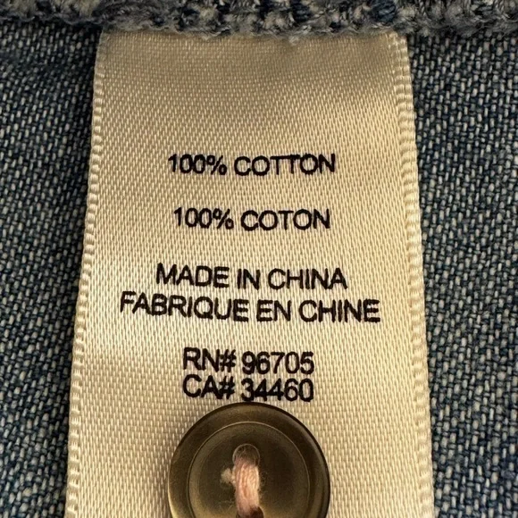 La Vie Rebecca Taylor Denim Top/Jacket - Picture 5 of 5